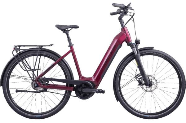 Hercules Roberta I-F5 ZR28/49 625 wh Dames Bordeaux -Glossy 49 2024