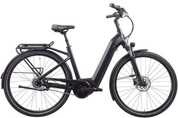 Hercules Roberta DLX I-F8 500 wh Dames Mat Zwart 49cm 49 cm 2023