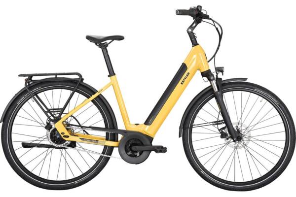 Kettler E-TRAVELLER GOLD P5 FL 500 wh Dames Spicy Mustard Shiny 28 Inch 55cm 2024