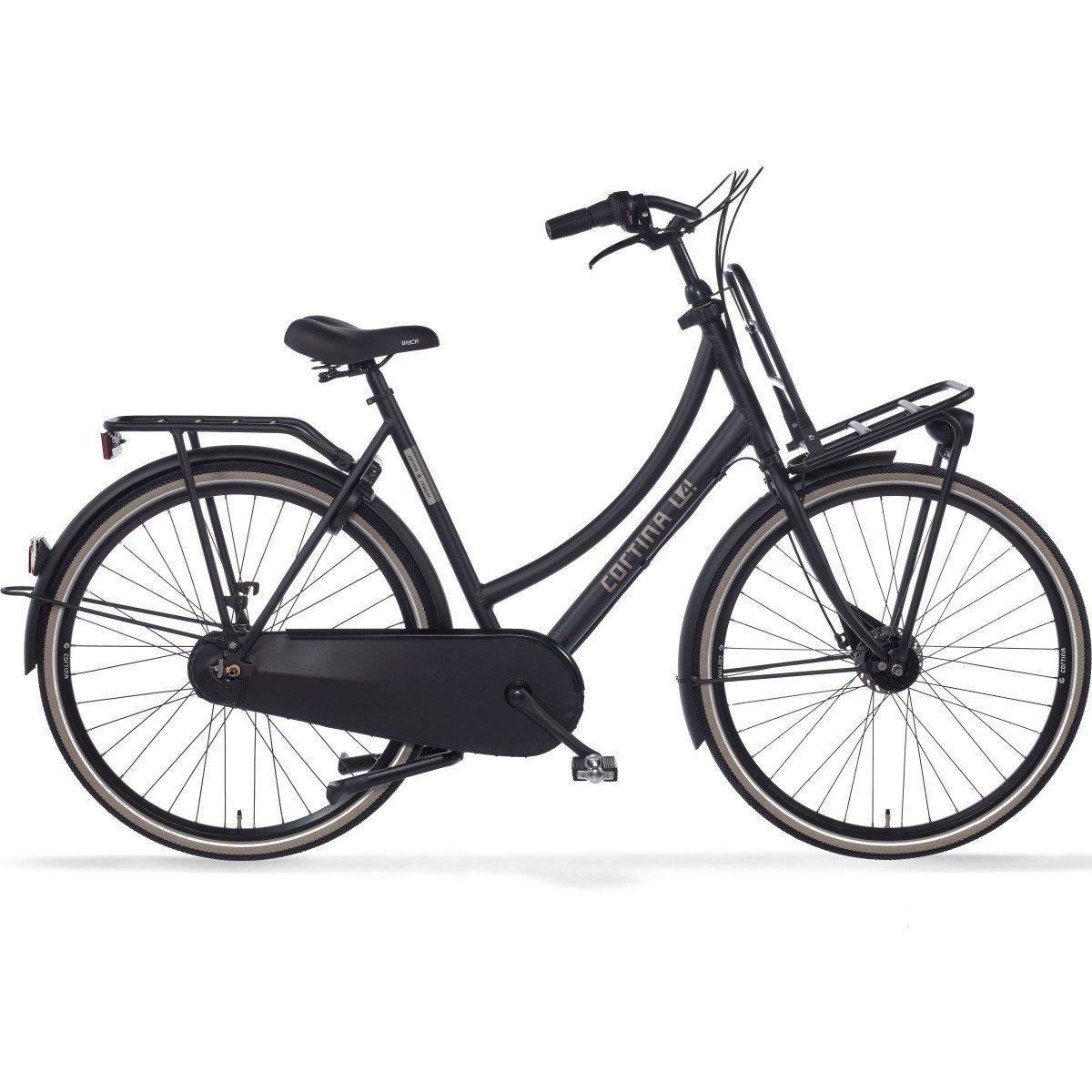CORTINA U4 Transport DAMES Jett Black Matt 50cm 2025