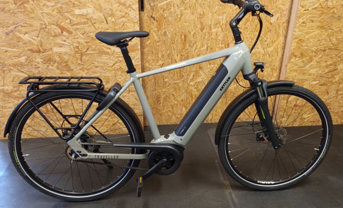 KETTLER E-TRAVELLER Gold P5 Belt FL Heren Gentlemen´s Grey Shiny 28 Inch XL 2025